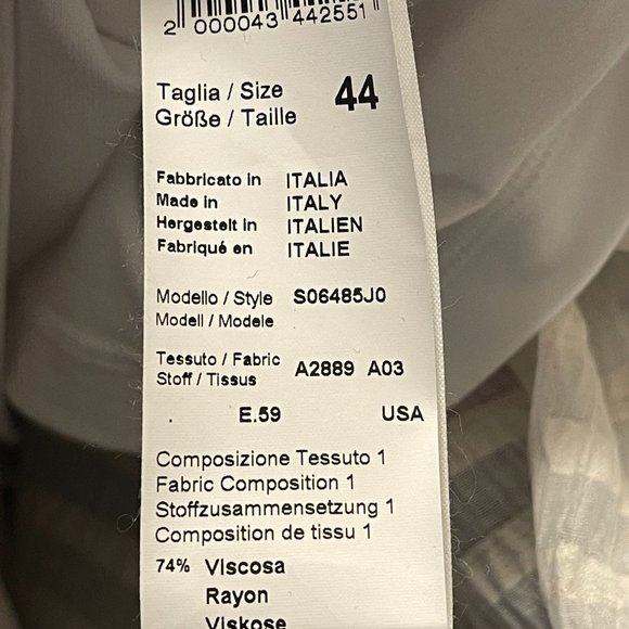 PESERICO luxury top made in Italy - Picture 9 of 9